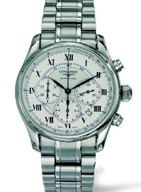 Longines L2.622.4.71.1 : Avigation Chronograph Stainelss Steel / Silver / Bracelet