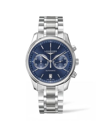 Longines L2.629.4.92.6 : Master Collection Chronograph 40 Stainless Steel / Blue / Bracelet