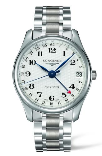 Longines L2.718.4.70.6 : Master Collection 42 24h Stainless Steel / Silver-Arabic / Bracelet