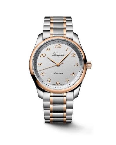 Longines L2.793.5.70.7 : Master Collection 40 Date Stainless Steel - Pink Gold / Silver / Bracelet