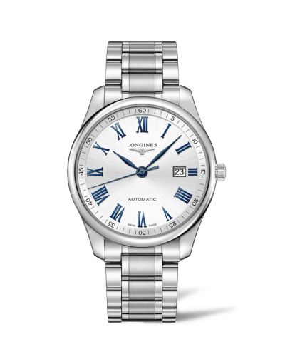 Longines L2.893.4.79.6 : Master Collection 42 Date Stainless Steel / Silver - Roman / Bracelet