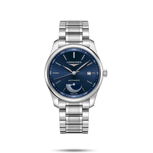 Longines L2.908.4.92.6 : Master Collection 40mm Power Reserve Stainless Steel / Blue / Bracelet