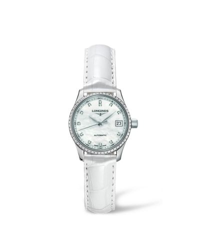 Longines L2.128.0.87.3 : Master Collection Date 25.5 Stainless Steel - Diamond / MOP