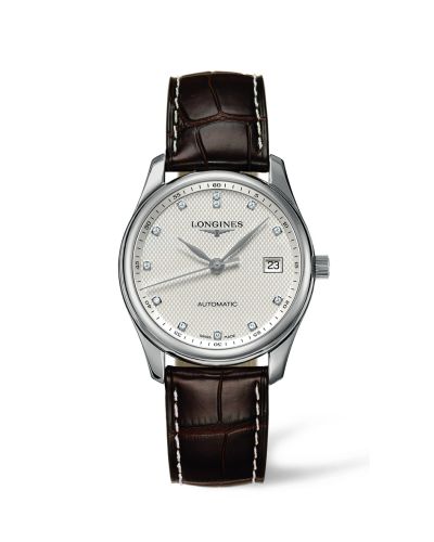 Longines L2.518.4.77.3 : Master Collection Date 36 Stainless Steel Diamond