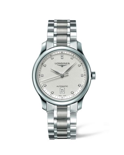 Longines L2.628.4.77.6 : Master Collection Date 38.5 Stainless Steel Diamond