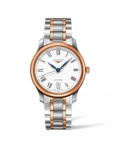 Longines L2.628.5.19.7 : Master Collection Date 38.5 Two Tone Rose / Roman