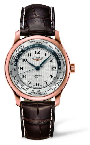 Longines L2.631.8.70.3 : Master Collection Worldtime Pink Gold