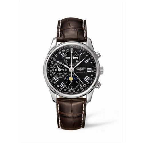 Longines discount master black