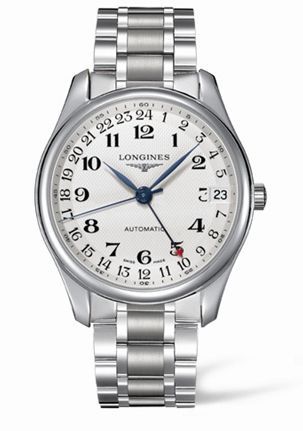 Longines L2.718.4.78.6 : Master Collection 42 24h Stainless Steel / Silver-Arabic / Bracelet