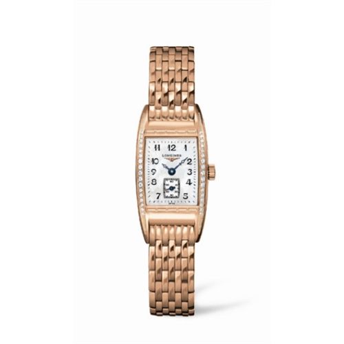 Longines L2.194.9.83.6 : BelleArti 19 Quartz Pink Gold Diamond