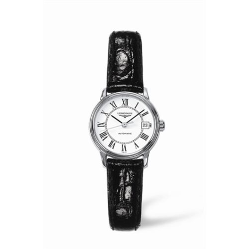 Longines L4.221.4.11.2 : Presence 25.5 Automatic Stainless Steel Roman