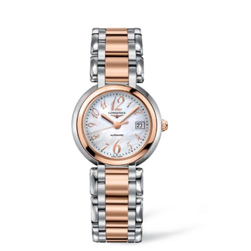 Longines L8.113.5.83.6 : PrimaLuna Automatic 30 Two Tone Pink Funky MOP