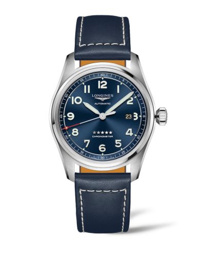 Longines L3.811.4.93.3 : Spirit Automatic 42 Blue / Strap XL