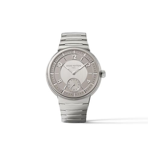 Louis Vuitton W1ST10 : Tambour Automatic Stainless Steel / Silver / Bracelet