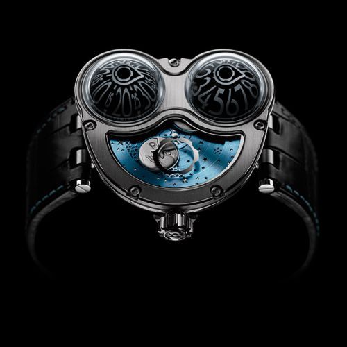 MB&F 34.TL.B : Horological Machine N°3 HM3 Moonmachine Titanium