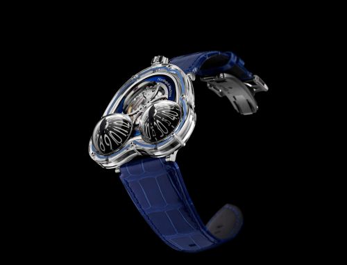 MB&F 36.SVL.BU : Horological Machine N°3 HM3 Frog X Blue