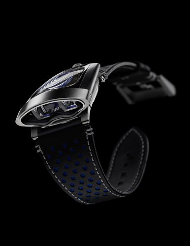 MB&F 56.STBL.B : Horological Machine 10th Anniversary HMX Blue