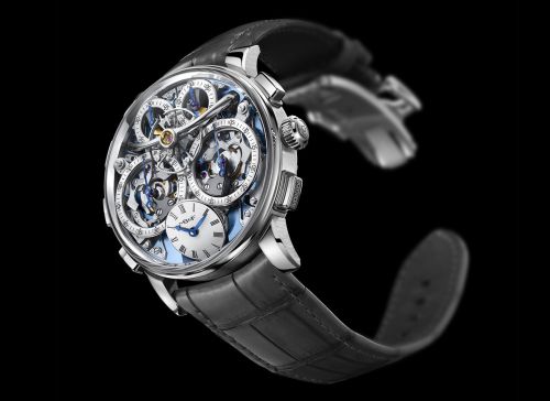 MB&F 10.PL.BU : Legacy Machine Sequential Flyback Platinum