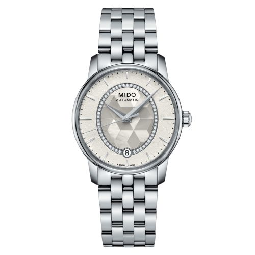 Mido M007.207.11.116.00 : Baroncelli Lady Prisma Stainless Steel / MOP