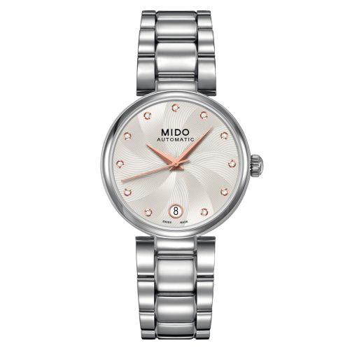 Mido M022.207.11.036.10 : Baroncelli Donna Stainless Steel / Silver / Bracelet
