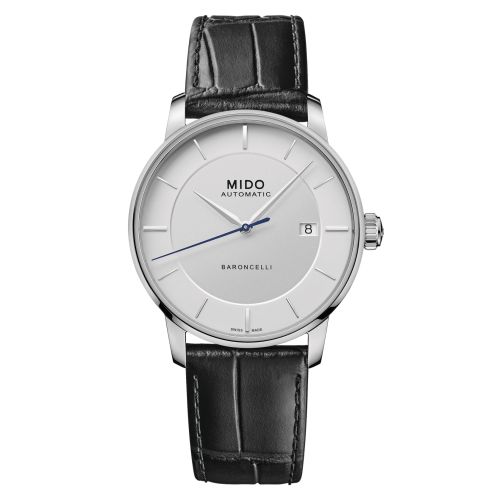 Mido M037.407.16.031.00 : Baroncelli Signature 39 Stainless Steel / Silver