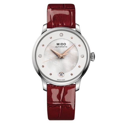 Mido M039.207.16.106.00 : Baroncelli Lady Day & Night Stainless Steel / MOP