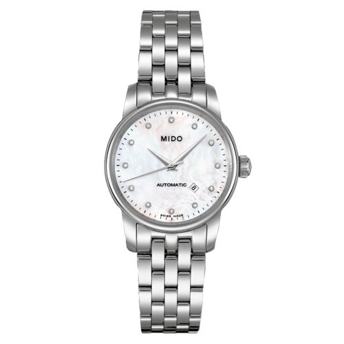 Mido M7600.4.69.1 : Baroncelli Tradition Lady Stainless Steel / MOP / Bracelet