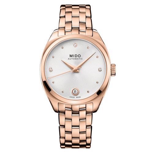 Mido M024.307.33.036.00 : Belluna Royal Lady Rose Gold / Silver / Bracelet