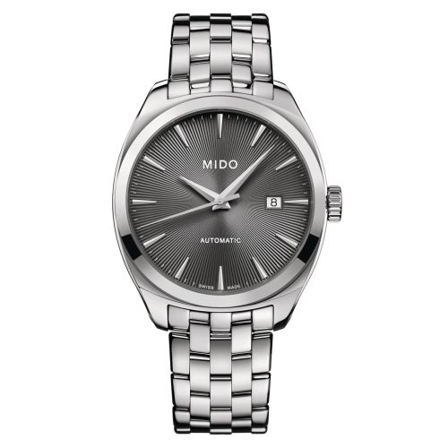 Mido M024.507.11.061.00 : Belluna Royal Gent Stainless Steel / Grey / Bracelet