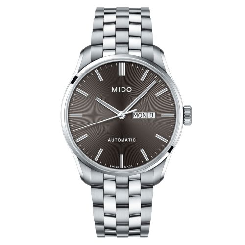 Mido M024.630.11.061.00 : Belluna Sunray Stainless Steel / Grey / Bracelet