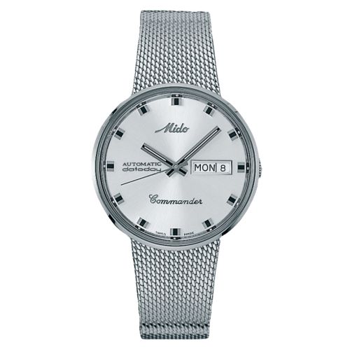 Mido M8429.4.21.13 : Commander 1959 Stainless Steel / Silver / Bracelet