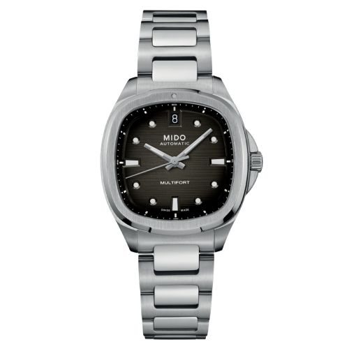 Mido M049.307.11.081.00 : Multifort TV 35 Stainless Steel / Grey / Bracelet