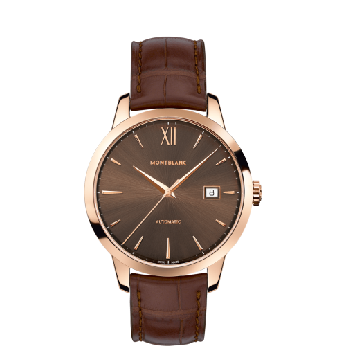 Montblanc 111875 : Heritage Spirit Automatic 39mm Red Gold Brown