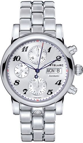 Montblanc 106468 : Star Traditional Chronograph Automatic Silver / Bracelet