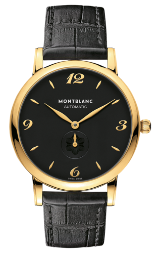 Montblanc 107340 : Star Classique Automatic Yellow Gold / Black