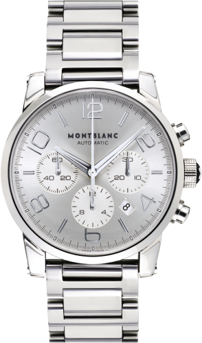 Montblanc 09669 : Timewalker Chronograph Automatic Silver / Bracelet