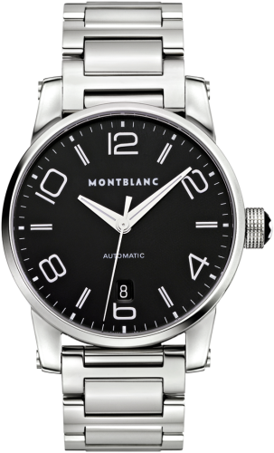 Montblanc 105962 : TimeWalker Date Automatic 4810 39 Black / Bracelet