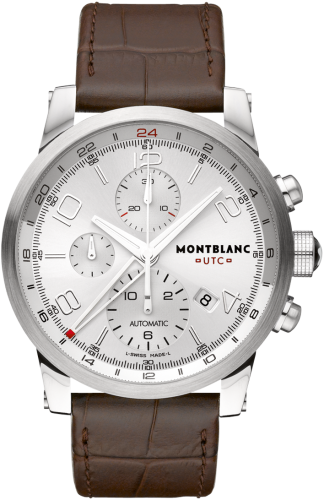 Montblanc 107065 : TimeWalker Chrono Voyager UTC Silver