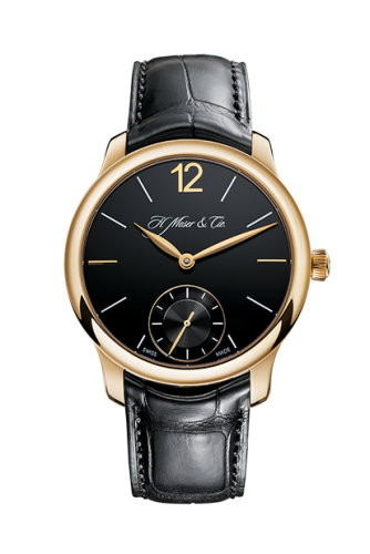 H. Moser & Cie 1321-0101 : Endeavour Small Seconds, Rose Gold, Black Dial