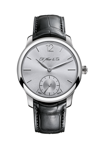 H. Moser & Cie 1321-0210 : Endeavour Small Seconds, White Gold, Argenté Dial