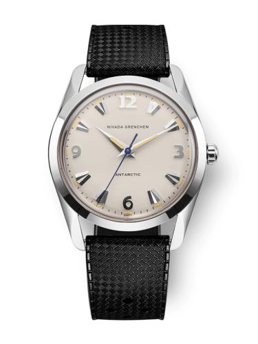 Nivada Grenchen 35001M01 : Antarctic 35 Eggshell - Beige Luminova / Stainless Steel / Tropic
