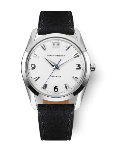 Nivada Grenchen 35005M17 : Antarctic 35 White - White Luminova / Stainless Steel / Black