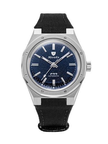 Nivada Grenchen 68010A77-BC : F77 Stainless Steel / Aventurine / Velcro