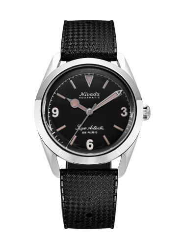 Nivada Grenchen 32032A01 : Super Antarctic 3.6.9. Black / Stainless Steel / Tropic