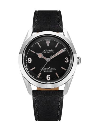 Nivada Grenchen 32032A17 : Super Antarctic 3.6.9. Black / Stainless Steel / Black