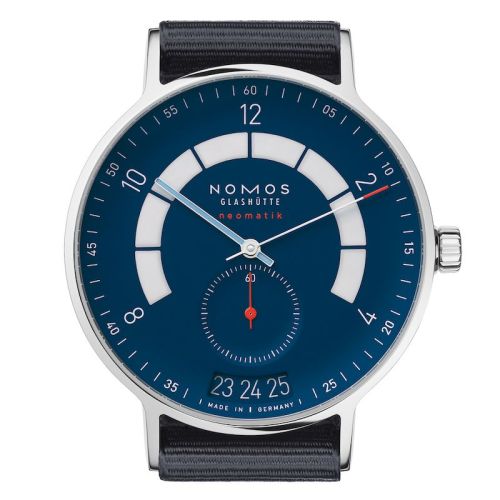 Nomos Glashütte 1302 : Autobahn Neomatik 41 Date Midnight Blue