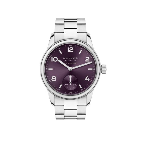 Nomos Glashütte 757 : Club Sport Neomatik 34 Purple / Open Case Back