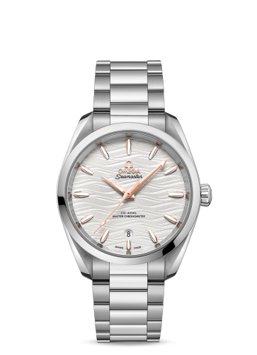 Omega 220.10.38.20.02.002 : Seamaster Aqua Terra 150M Master Chronometer 38 Stainless Steel / Silver-Waves / Bracelet