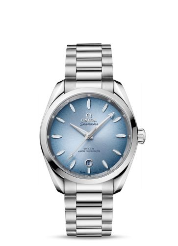 Omega 220.10.38.20.03.004 : Seamaster Aqua Terra 150M Master Chronometer 38 Stainless Steel / Summer Blue / Bracelet