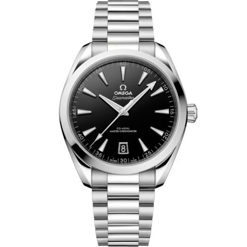 Omega 220.10.41.21.01.002 : Seamaster Aqua Terra 150M Master Chronometer 41 Stainless Steel / Black / Bracelet